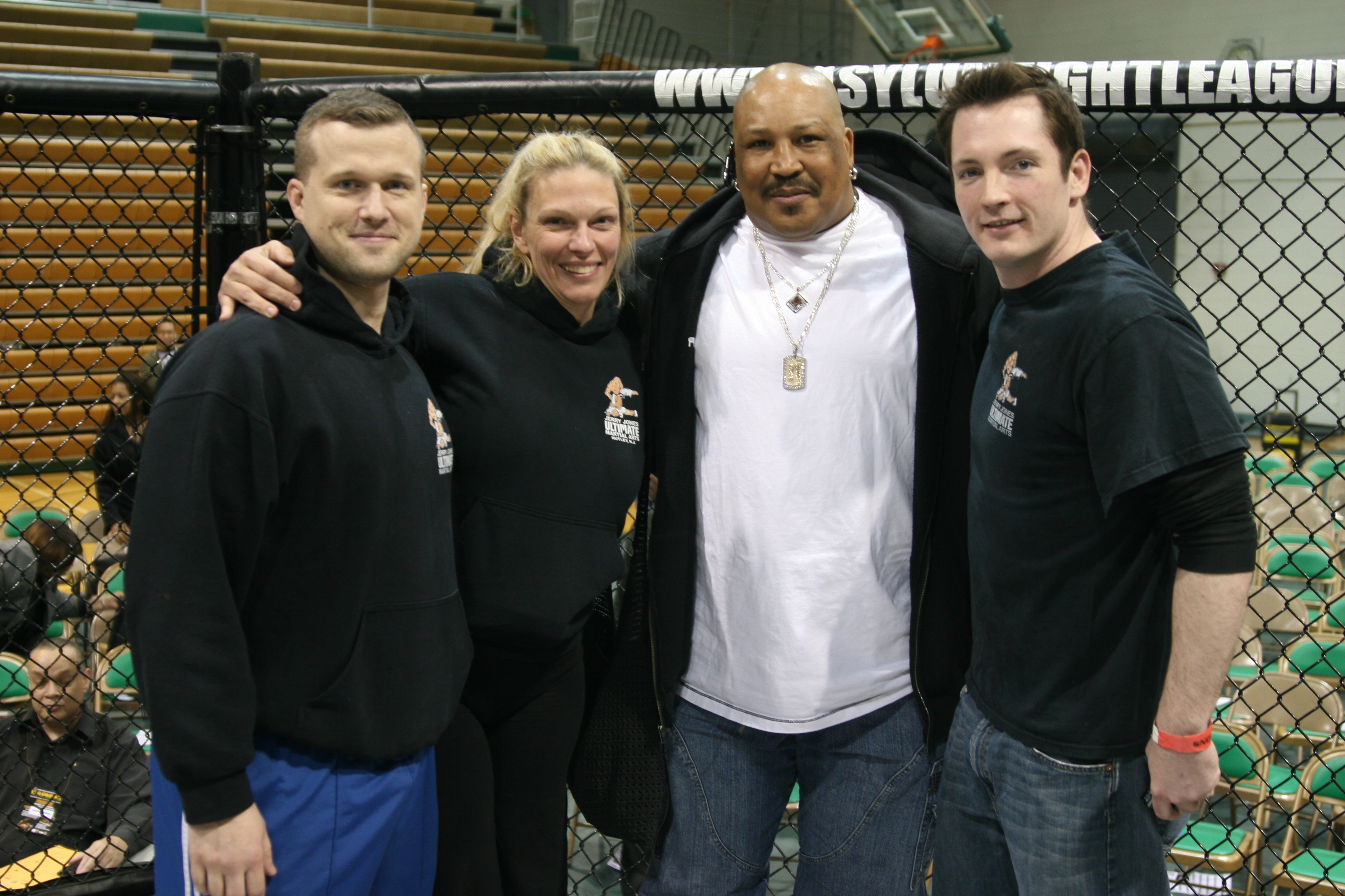Jerry Jones & Wife/Larry Cureton/Craig Hannagan(MMA fighter)